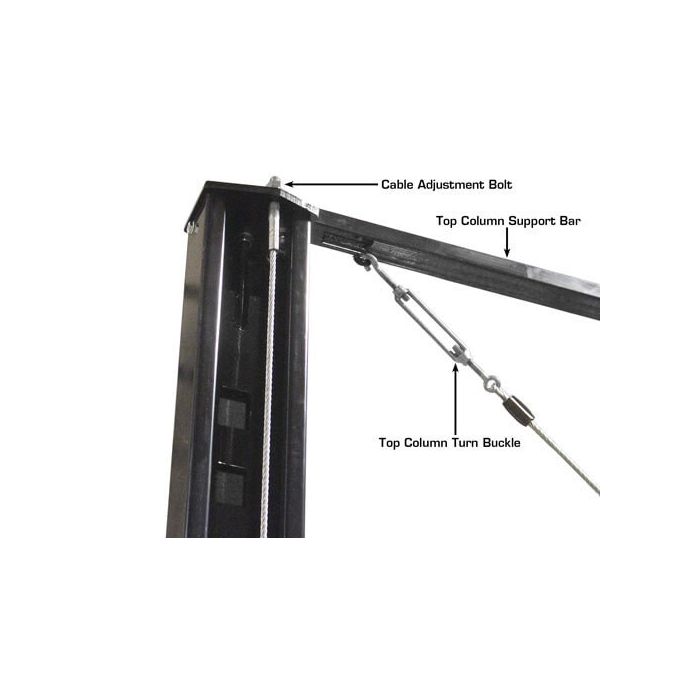 Atlas PRO7000ST Super Tall Four Post Parking Lift