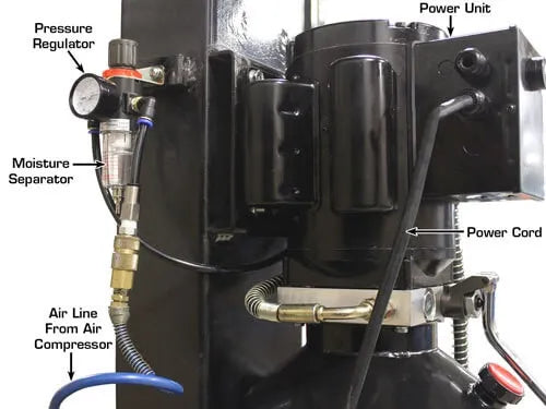 Atlas PRO7000ST Super Tall Four Post Parking Lift