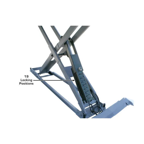 Atlas 12AWFSL Wheels Free Scissor Alignment Lift