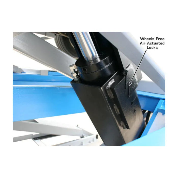 Atlas 12AWFSL Wheels Free Scissor Alignment Lift