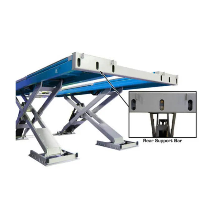 Atlas 12AWFSL Wheels Free Scissor Alignment Lift