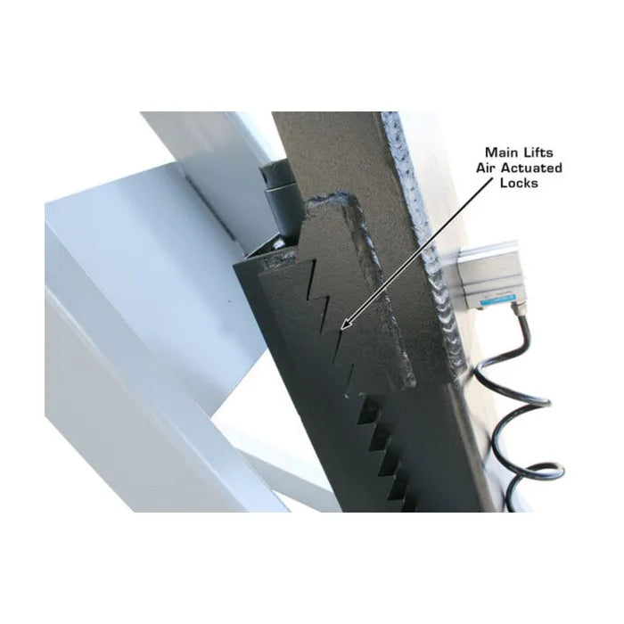 Atlas 12AWFSL Wheels Free Scissor Alignment Lift