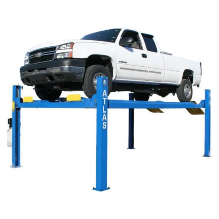 Atlas 412A Four Post Alignment Lift + RJ6BK Rolling Jacks Combo