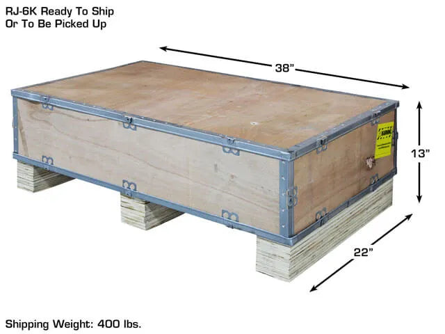 Atlas 412A Four Post Alignment Lift + RJ6BK Rolling Jacks Combo