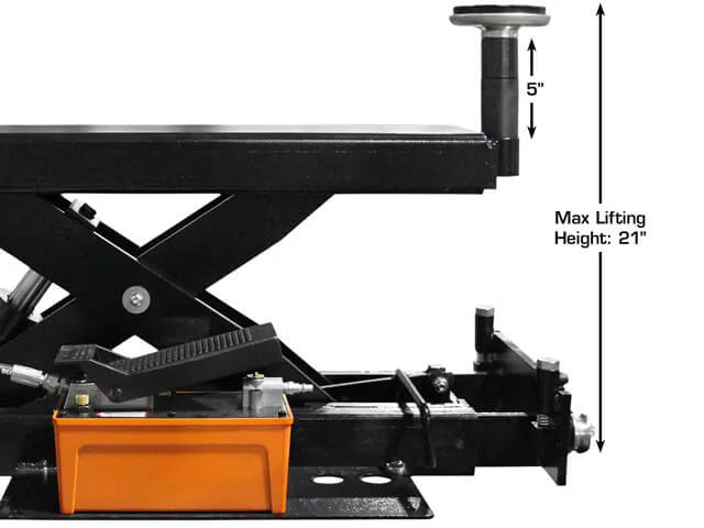 Atlas 412A Four Post Alignment Lift + RJ6BK Rolling Jacks Combo