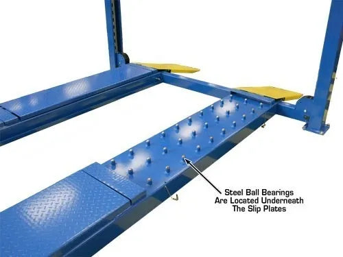 Atlas 412A Four Post Alignment Lift + RJ6BK Rolling Jacks Combo