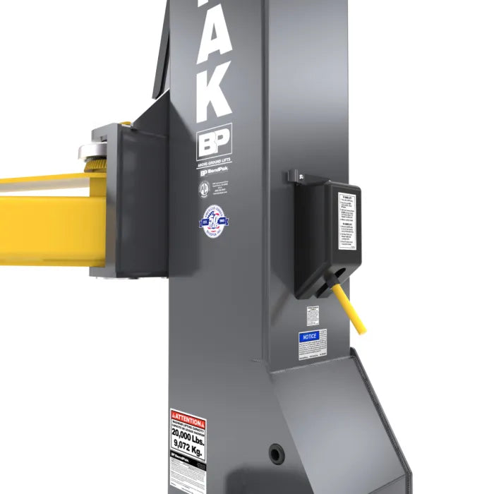 BendPak 20AP-192 Heavy-Duty Clearfloor Extra Tall Two Post Lift