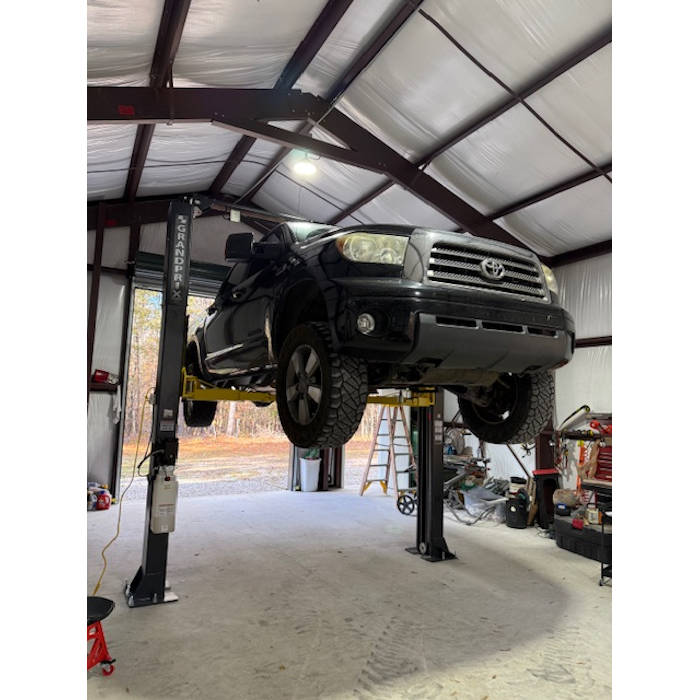 BendPak GrandPrix GP-10C Clearfloor Two Post Lift 10,000 lbs. Capacity