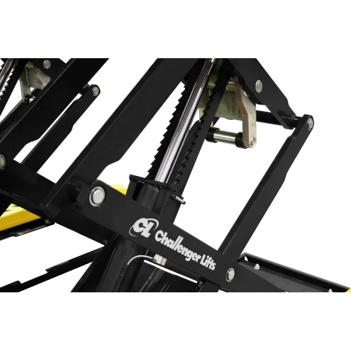 Challenger Lifts DX77 Full-Rise Double Scissor Lift Flush Mount