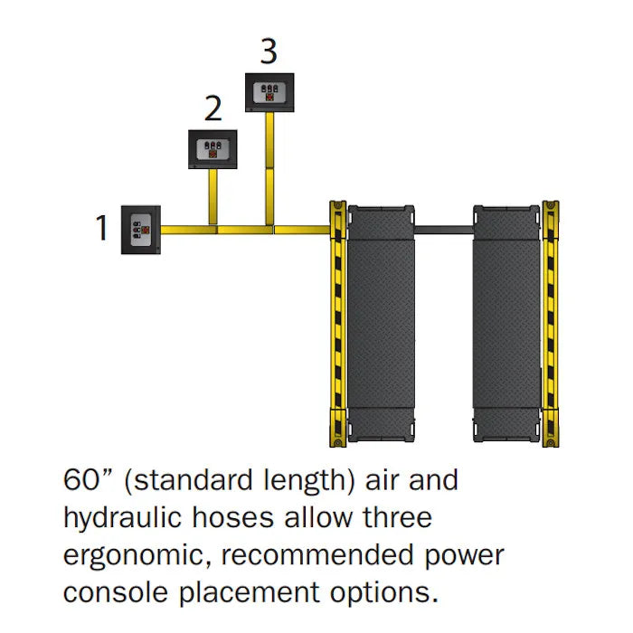Challenger Lifts DX77 Full-Rise Double Scissor Lift Flush Mount