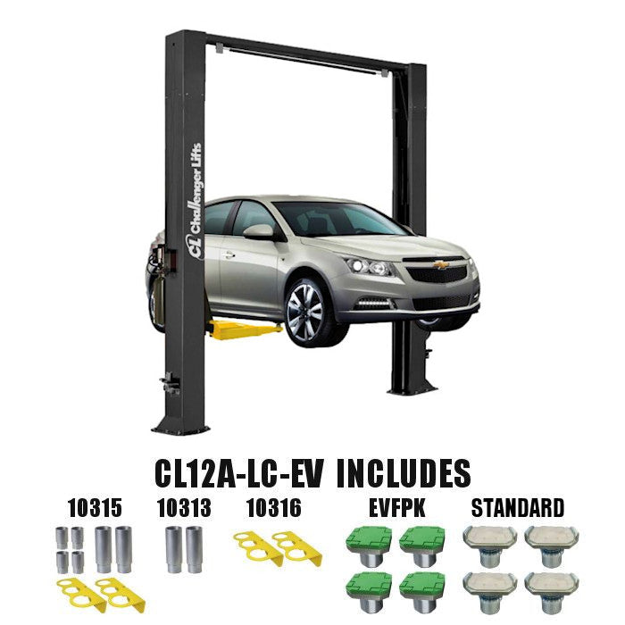 Challenger Lifts CL12A-LC Heavy-Duty Two Post Vehicle Lift