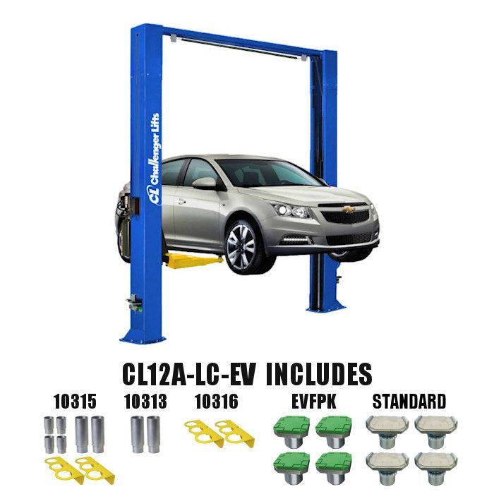 Challenger Lifts CL12A-LC Heavy-Duty Two Post Vehicle Lift