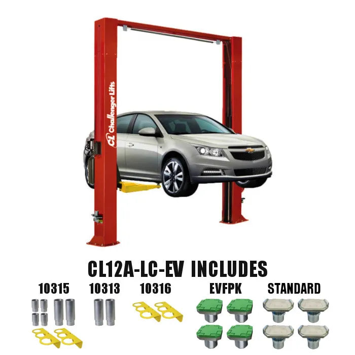 Challenger Lifts CL12A-LC Heavy-Duty Two Post Vehicle Lift