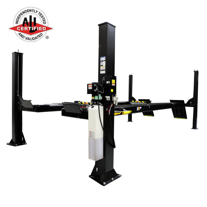 Challenger Lifts 4115EFX Four Post Lift Closed Front Flat Deck