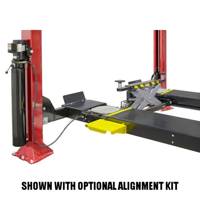Challenger Lifts 4115XFO Four Post Lift Open Front Flat Deck Long