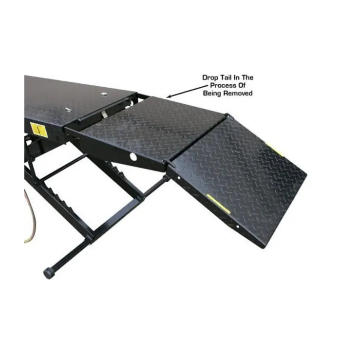 Atlas CycleLift Motorcycle Lift with Dropout Panel