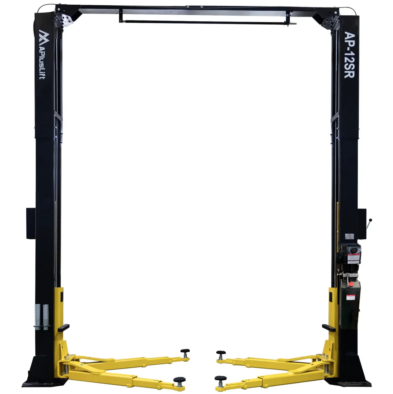 APlusLift 12,000LB 2-Post Overhead Single Release Direct Drive Car Lift with 3 Year Warranty – AP-12SR