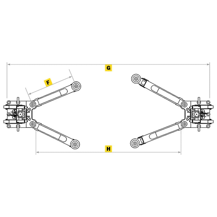 MaxJax M7K Portable Two Post Lift Ultimate Package