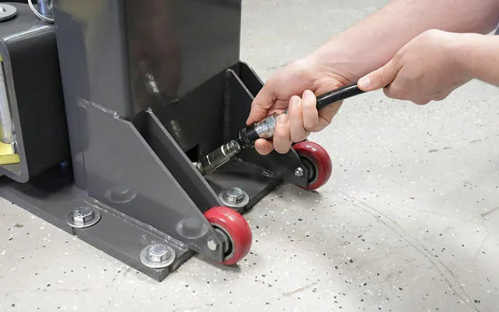 MaxJax M7K Portable Two Post Lift Ultimate Package