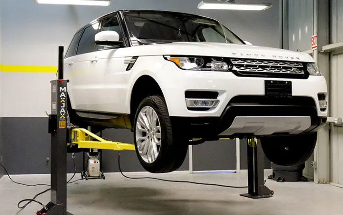 MaxJax M7K Portable Two Post Lift Ultimate Package