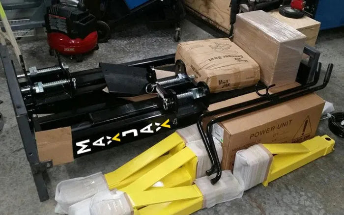 MaxJax M7K Portable Two Post Lift Ultimate Package
