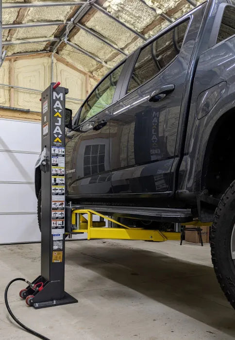 MaxJax M7K Portable Two Post Lift Ultimate Package