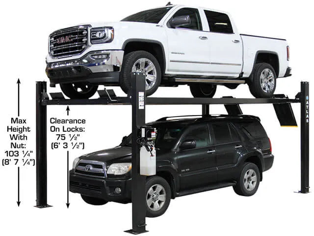 Atlas Apex 9 ALI Certified Four Post Lift