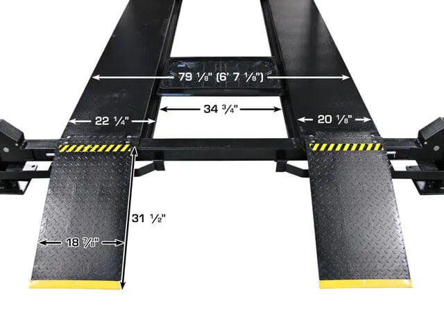 Atlas Apex 9 ALI Certified Four Post Lift