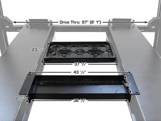 Atlas Apex 9 ALI Certified Four Post Lift