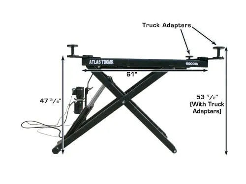 Atlas 6MR Portable Mid-Rise Scissor Lift