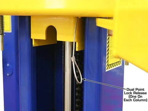 Atlas 9KBPX Baseplate Two Post Lift