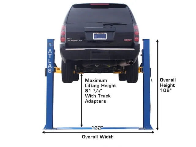 Atlas BP8000 Baseplate Two Post Lift