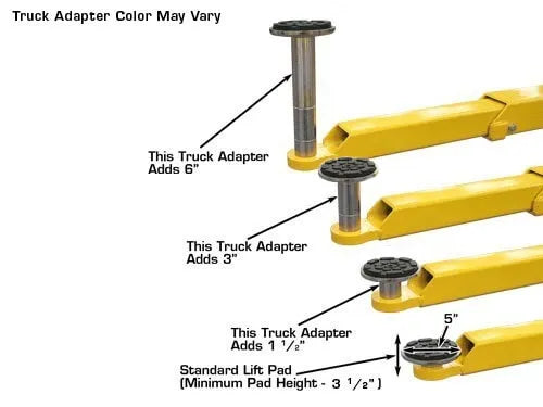 Atlas BP8000 Baseplate Two Post Lift
