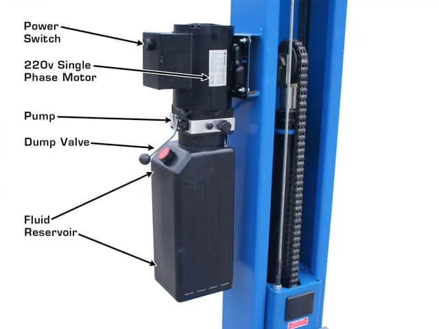 Atlas BP8000 Baseplate Two Post Lift