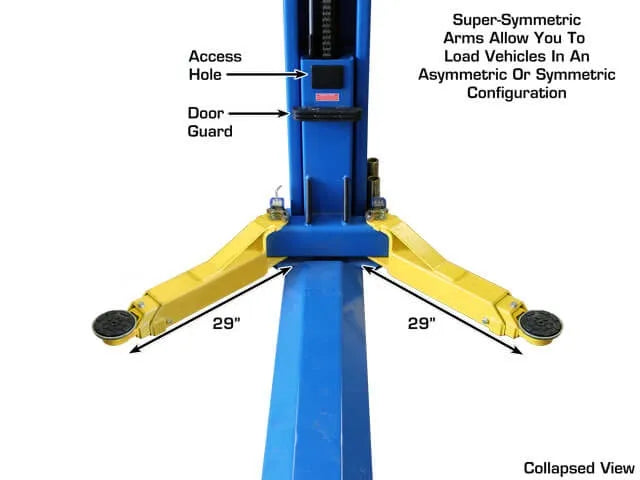 Atlas BP8000 Baseplate Two Post Lift