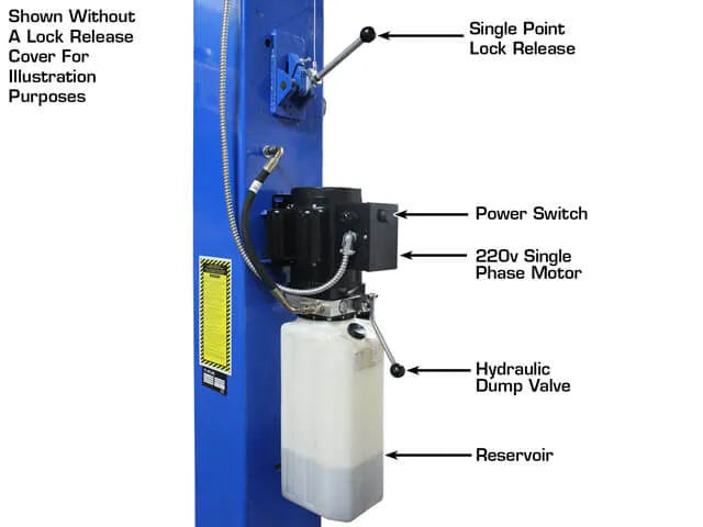 Atlas PRO-9D Overhead Two Post Lift
