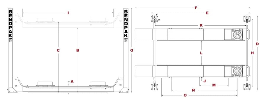 BendPak HDSO-14AX Alignment Package