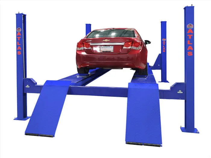 Atlas Platinum PVL14OF-EXT ALI Certified Open Front Four Post Alignment Lift