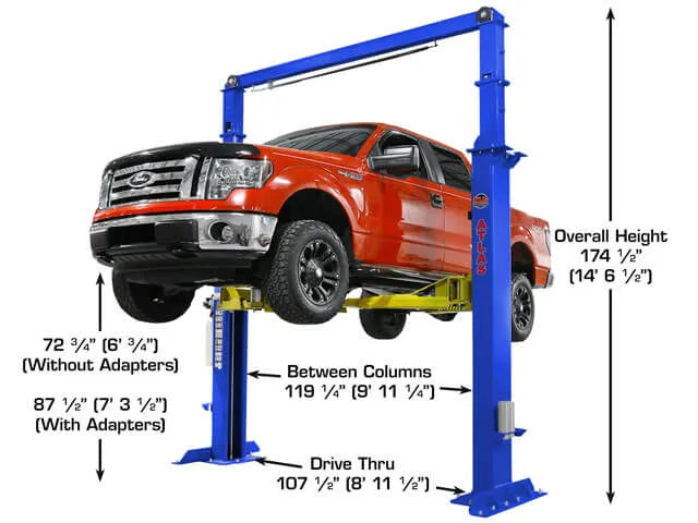 Atlas Platinum PVL-15 ALI Certified Two Post Lift