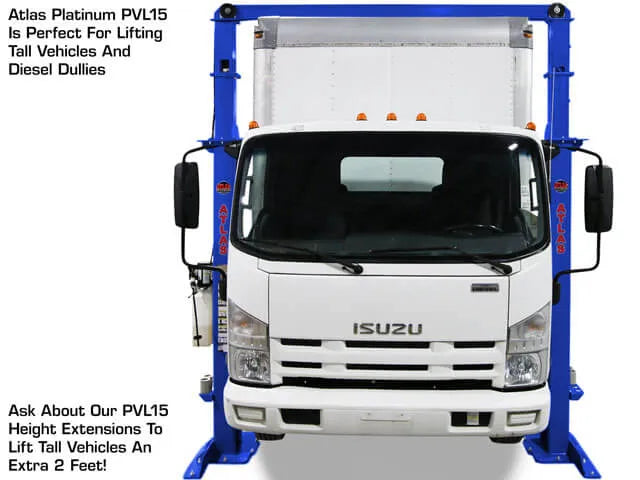 Atlas Platinum PVL-15 ALI Certified Two Post Lift