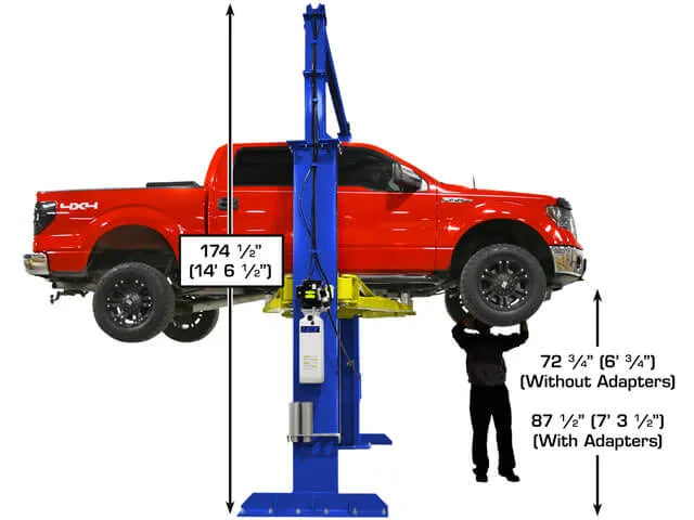 Atlas Platinum PVL-15 ALI Certified Two Post Lift
