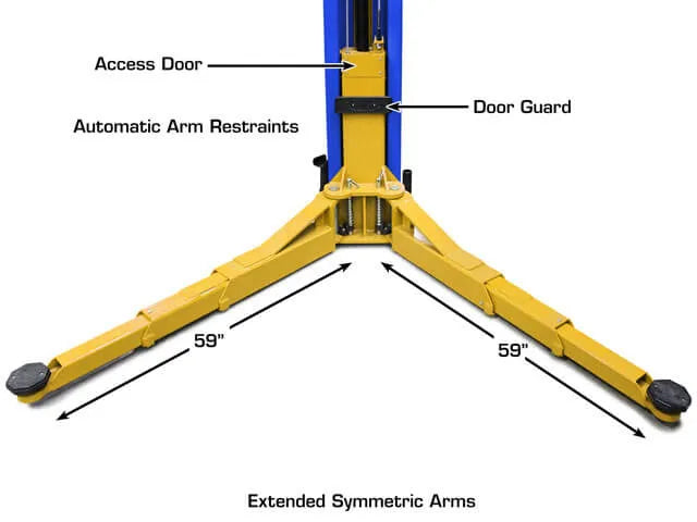 Atlas Platinum PVL-12 ALI Certified Two Post Lift