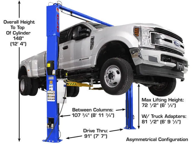 Atlas Platinum PVL-10 ALI Certified Two Post Lift