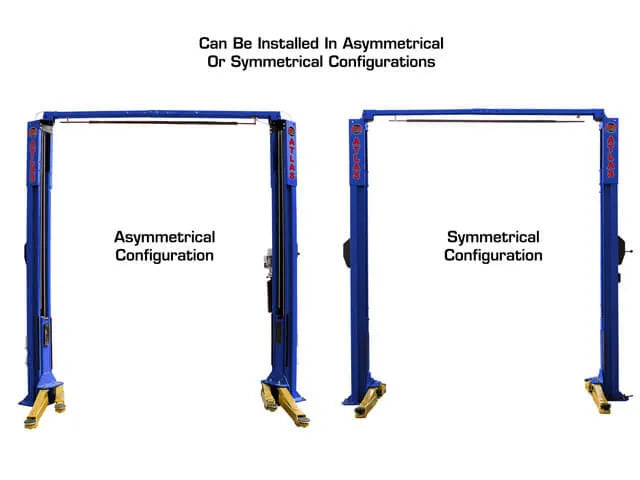 Atlas Platinum PVL-10 ALI Certified Two Post Lift