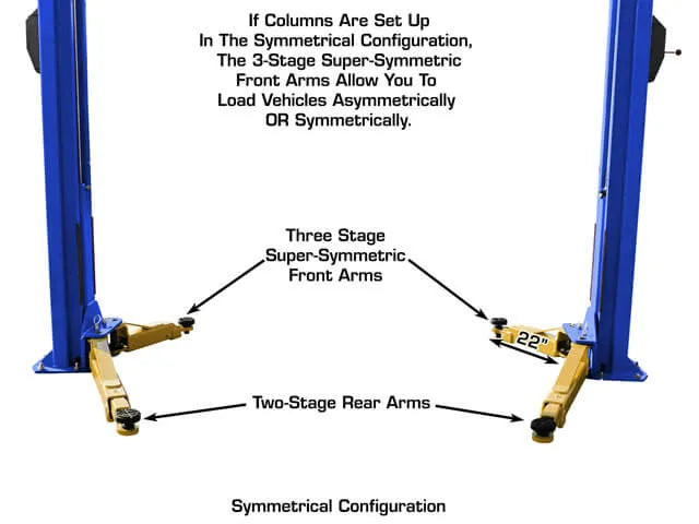 Atlas Platinum PVL-10 ALI Certified Two Post Lift