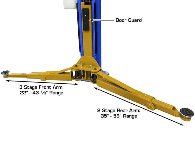 Atlas Platinum PVL-10 ALI Certified Two Post Lift