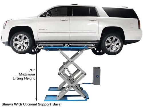 Atlas SLP-9K Commercial Grade Full-Rise Scissor Lift