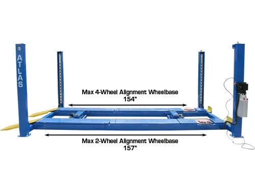 Atlas 412A Commercial Grade Four Post Alignment Lift