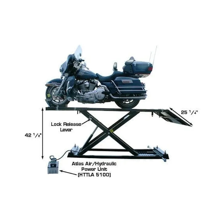 Atlas HI-RISE 1500 Motorcycle ATV Lift