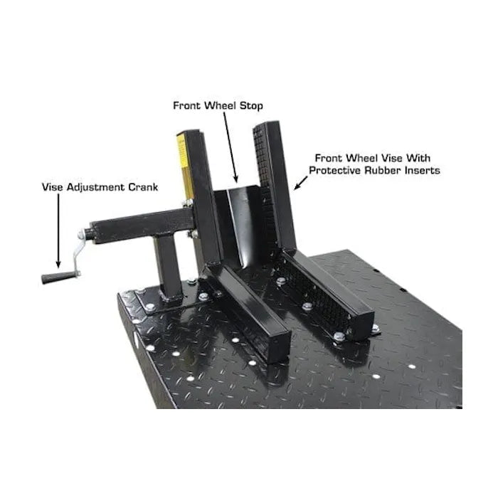 Atlas ACL Motorcycle Lift with Roller Plate
